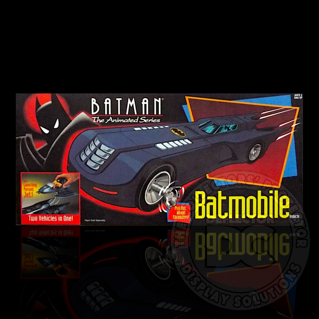 Batman The Animated Series Batmobile (Kenner) Display Case