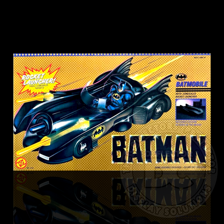 Batman Batmobile (Toy Biz) Display Case