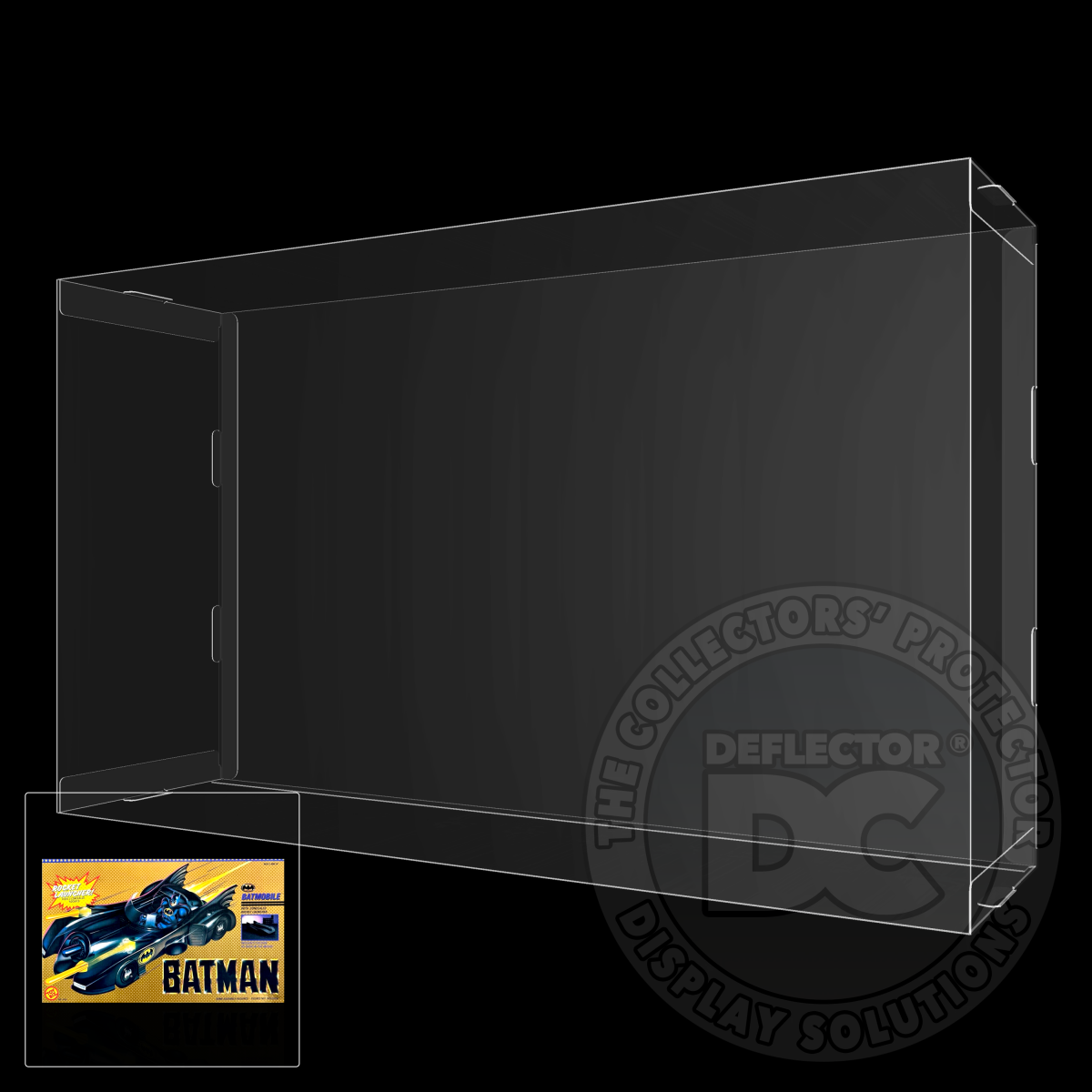 Batman Batmobile (Toy Biz) Display Case