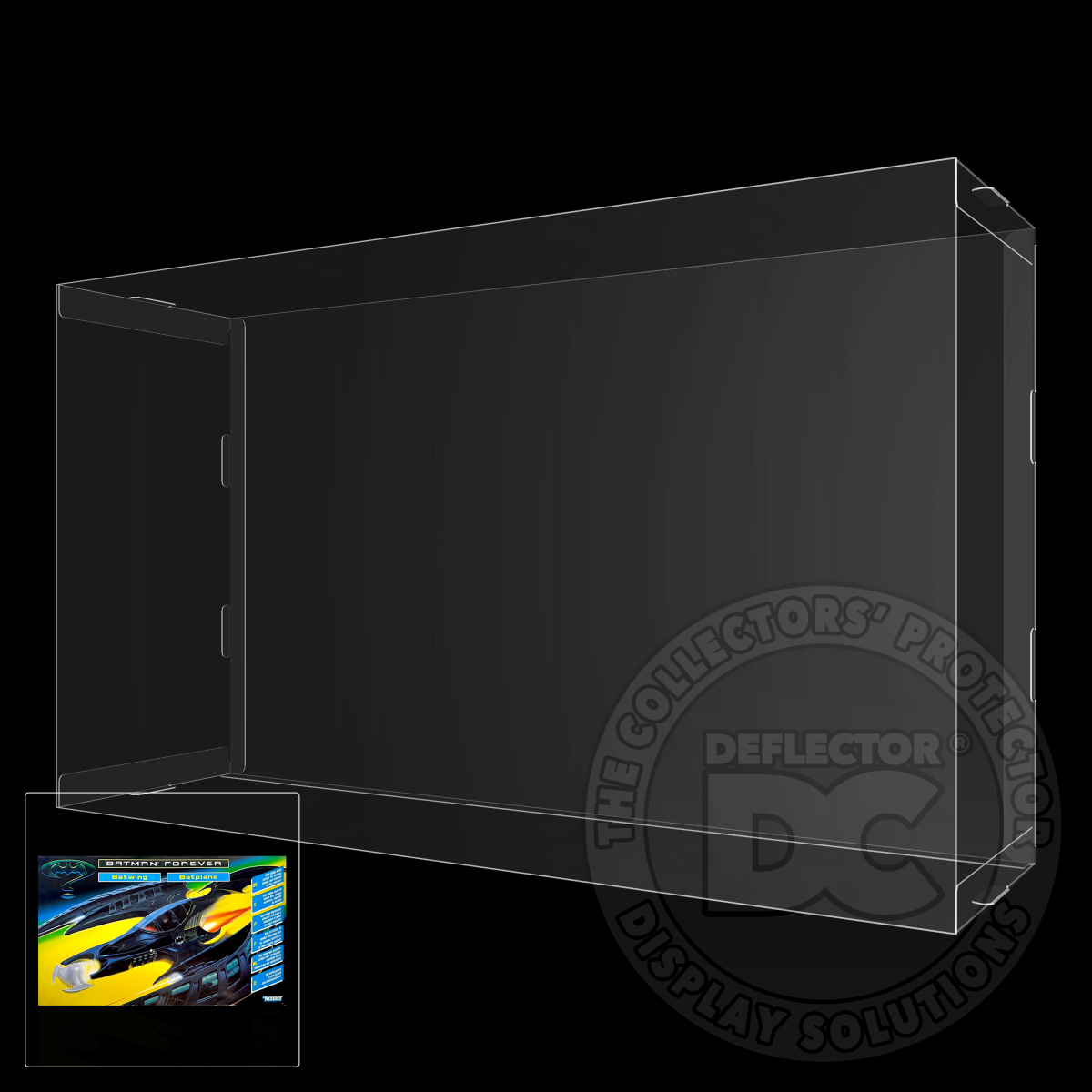 Batman Forever Batwing Batplane Display Case