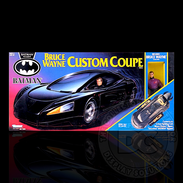 Batman Returns Bruce Wayne Custom Coupe Display Case