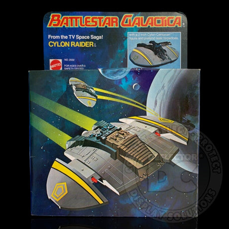 Battlestar Galactica Cylon Raider Vehicle Display Case Folding Display Case