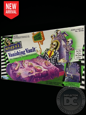 Beetle Juice Vanishing Vault (Kenner) Playset Display Case