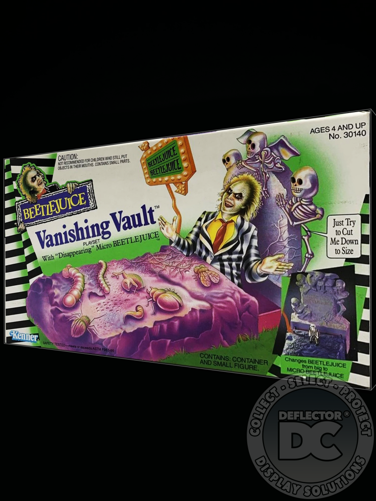 Beetle Juice Vanishing Vault (Kenner) Playset Display Case