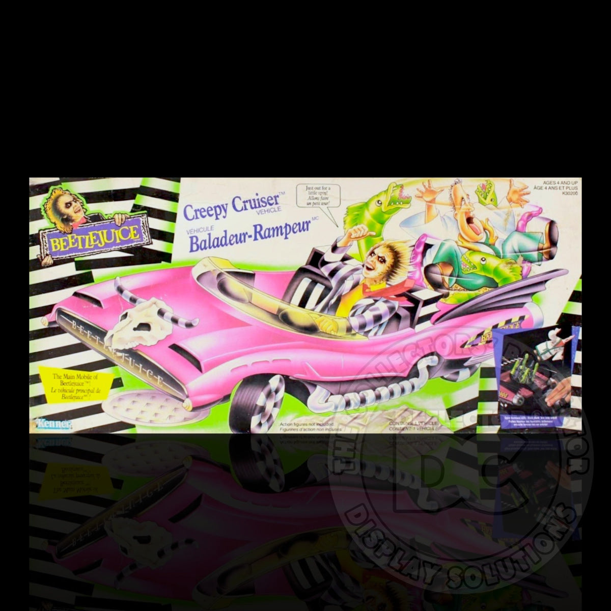 Beetlejuice Creepy Cruiser (Kenner) Vehicle Display Case
