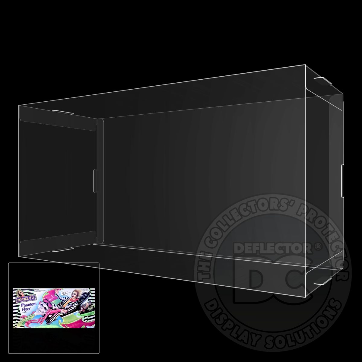 Beetlejuice Phantom Flyer (Kenner) Vehicle Display Case