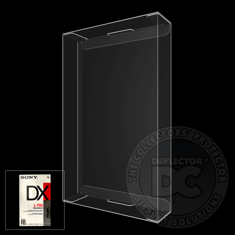 Betamax Tape with Slip Case Display Case