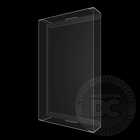 Betamax Tape with Hard Case (Dual Fit) Display Case Deluxe 600µm / Box Tuck Folding Display Case