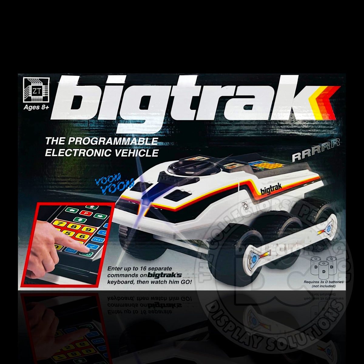 Big Trak (Zeon Ltd) Display Case