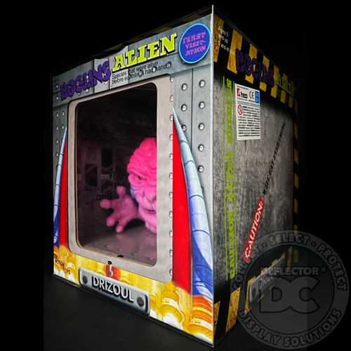 Boglins Alien Hand Puppet Display Case