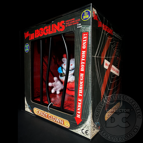 Boglins Dark Lord Hand Puppet Display Case