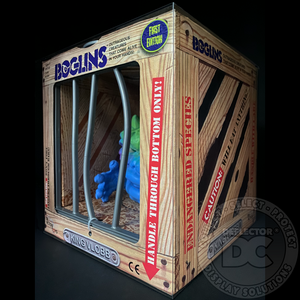 Boglins King Hand Puppet Display Case