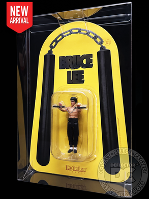 Bruce Lee Dragon Flex Reaction Figures Display Case