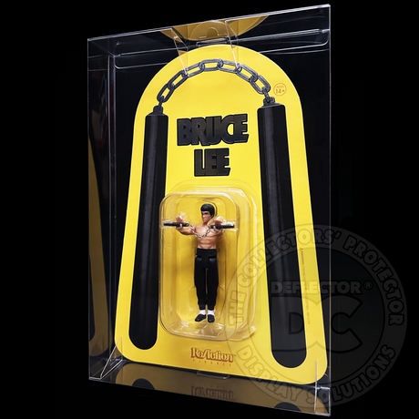Bruce Lee Dragon Flex Reaction Figures Display Case