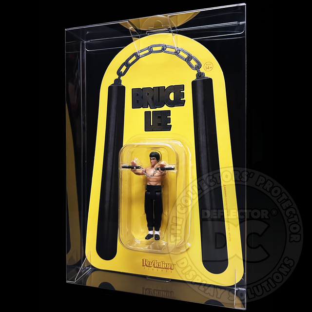 Bruce Lee Dragon Flex Reaction Figures Display Case
