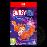 Bubsy 4D Pawsome Edition (Nintendo Switch 2) Display Case