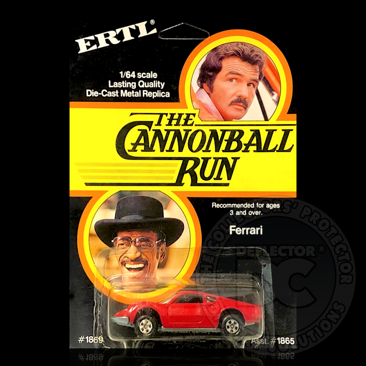 The Cannonball Run Die-Cast (ERTL) Vehicle Display Case
