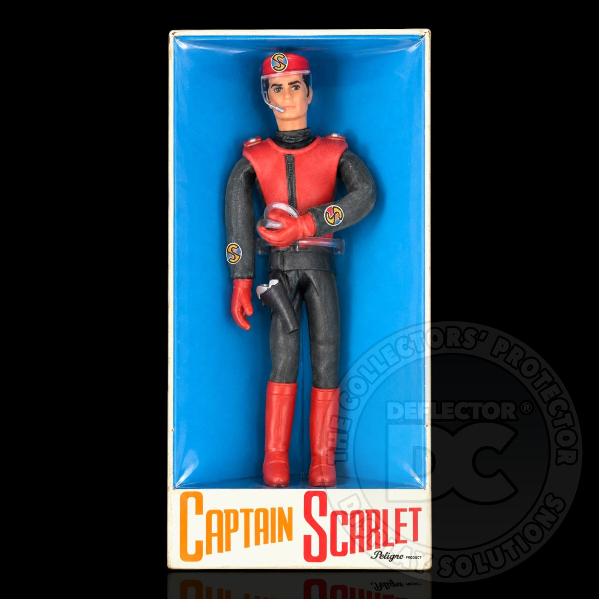 Captain Scarlet (Pedigree) Figure Display Case