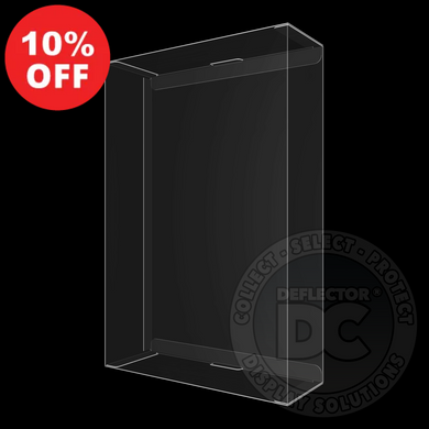 Carded Action Figure Display Case (Large Depth) Deluxe 600µm Folding Display Case