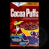 Cocoa Puffs Fantastic Four First Steps Cereal Box Display