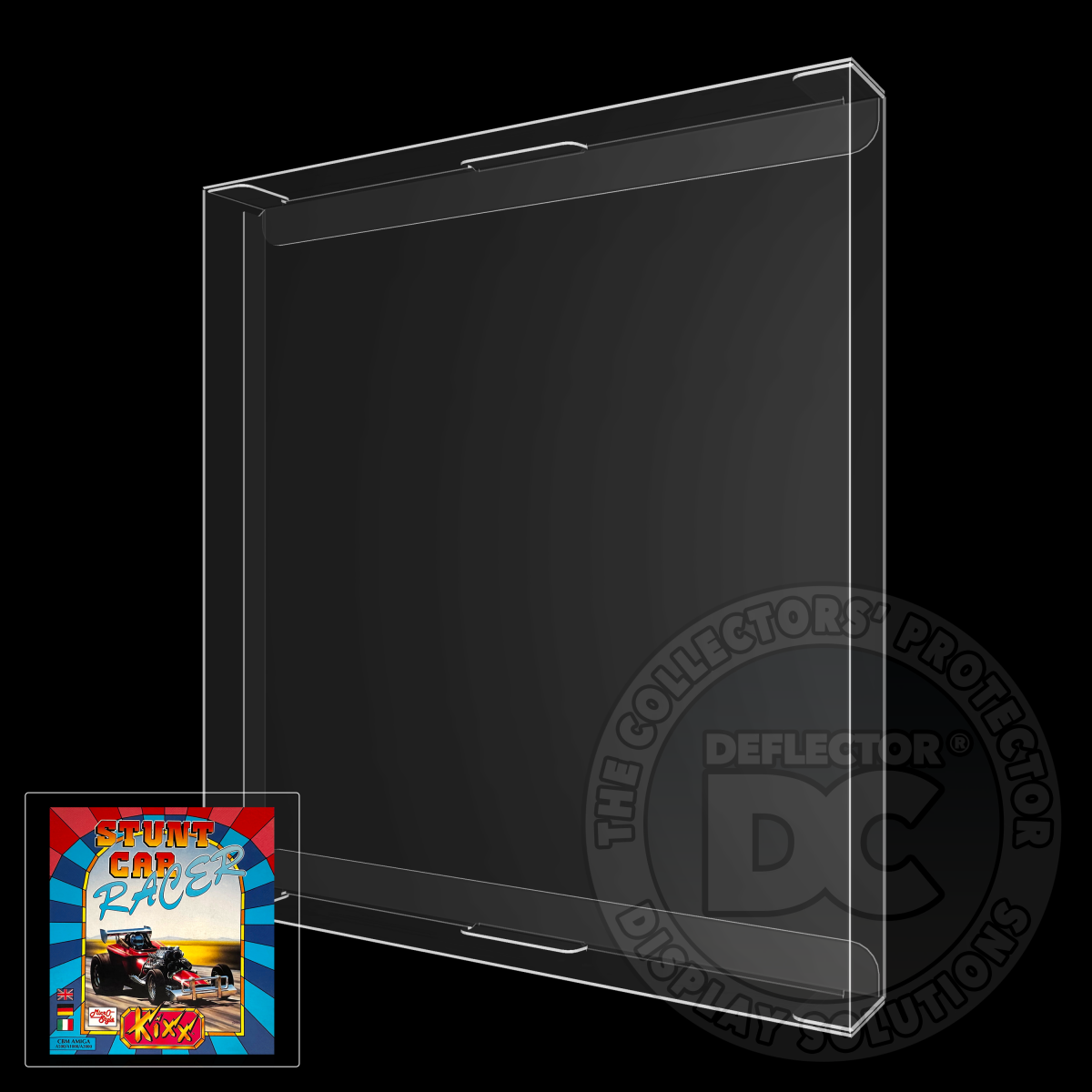 Commodore Amiga Stunt Car Racer (KIXX) Game Display Case