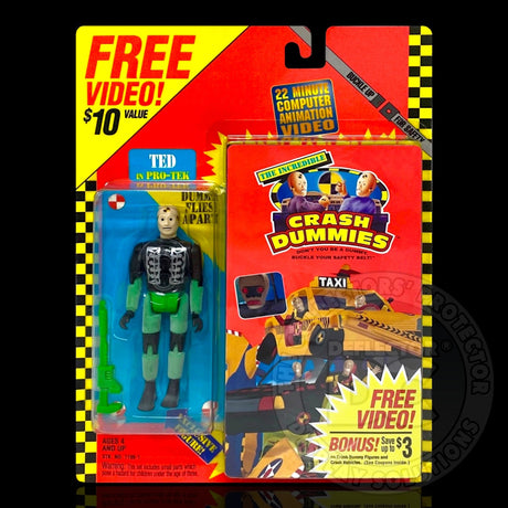 Crash Dummies Ted (Tyco) Figure Display Case