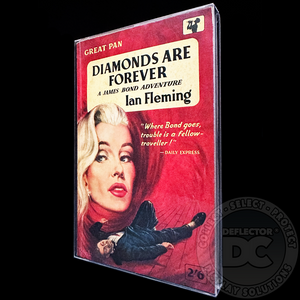 Diamonds Forever First Edition (UK) Paperback Book Display