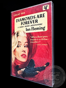 Diamonds Forever First Edition (UK) Paperback Book Display