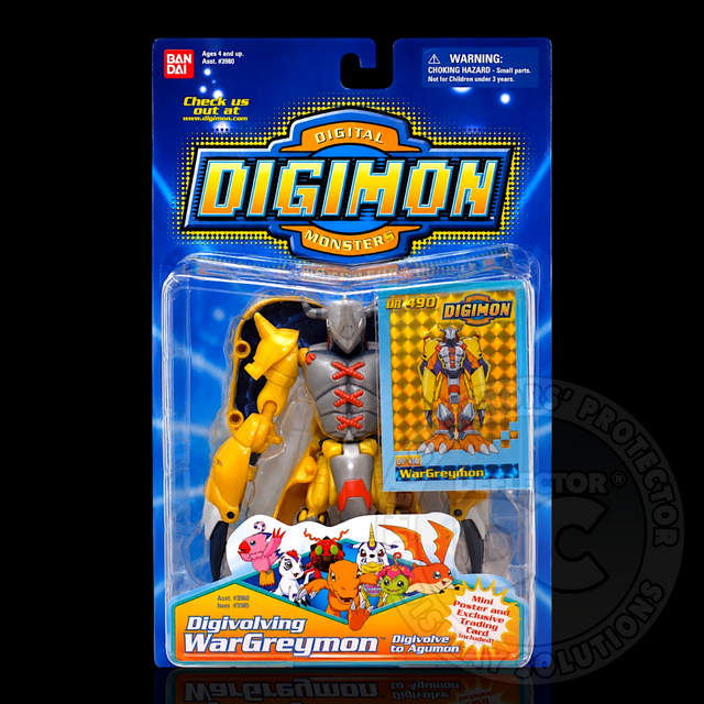 Digital Digimon Digivolving Season 2 WarGreymon Figure