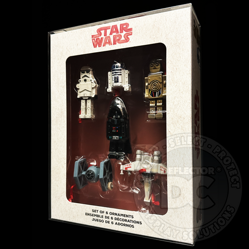 Disney Star Wars Hanging Ornament Set Display Case