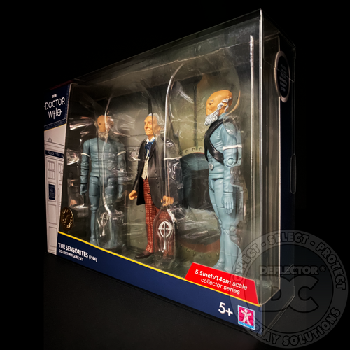 Doctor Who 3 Pack Figure Folding Display Case