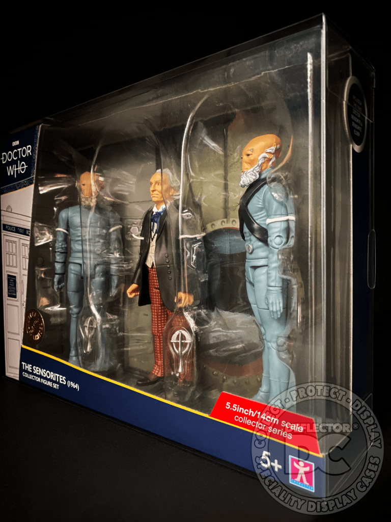 Doctor Who 3 Pack Figure Folding Display Case