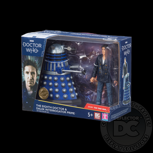 Doctor Who Doctor & Dalek 2 Pack Figure Folding Display Case