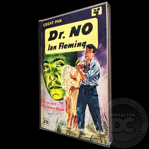 Dr. First Edition (UK) Paperback Book Display Case