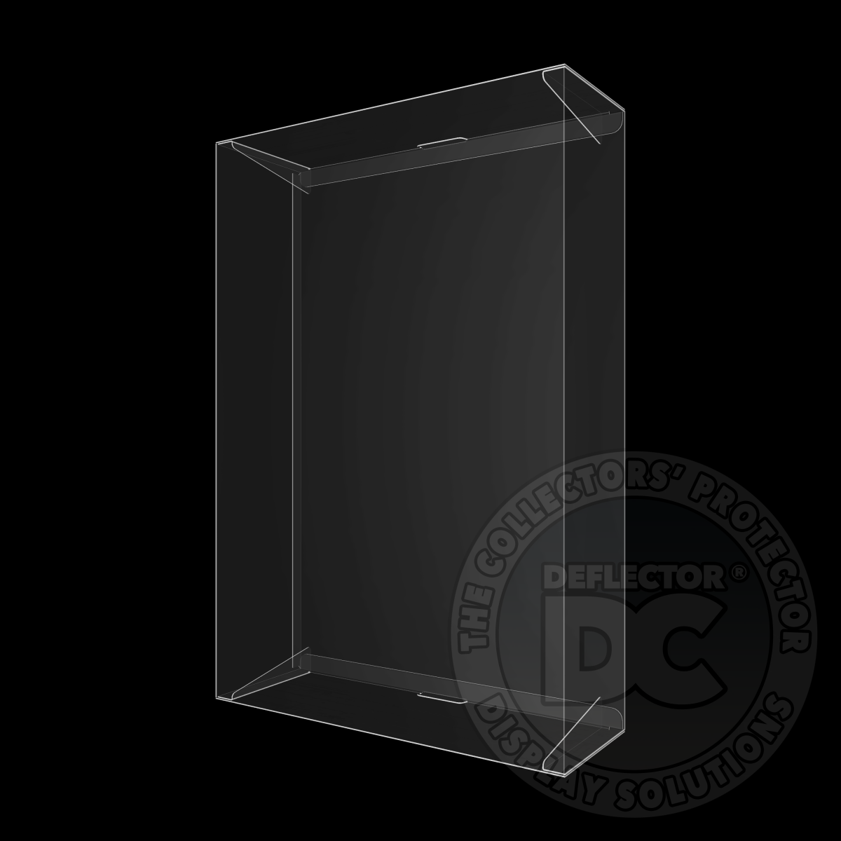 Dune (LJN) Action Figure Display Case Deluxe 600µm / Baron Harkonnen / Card Holder Folding Display Case