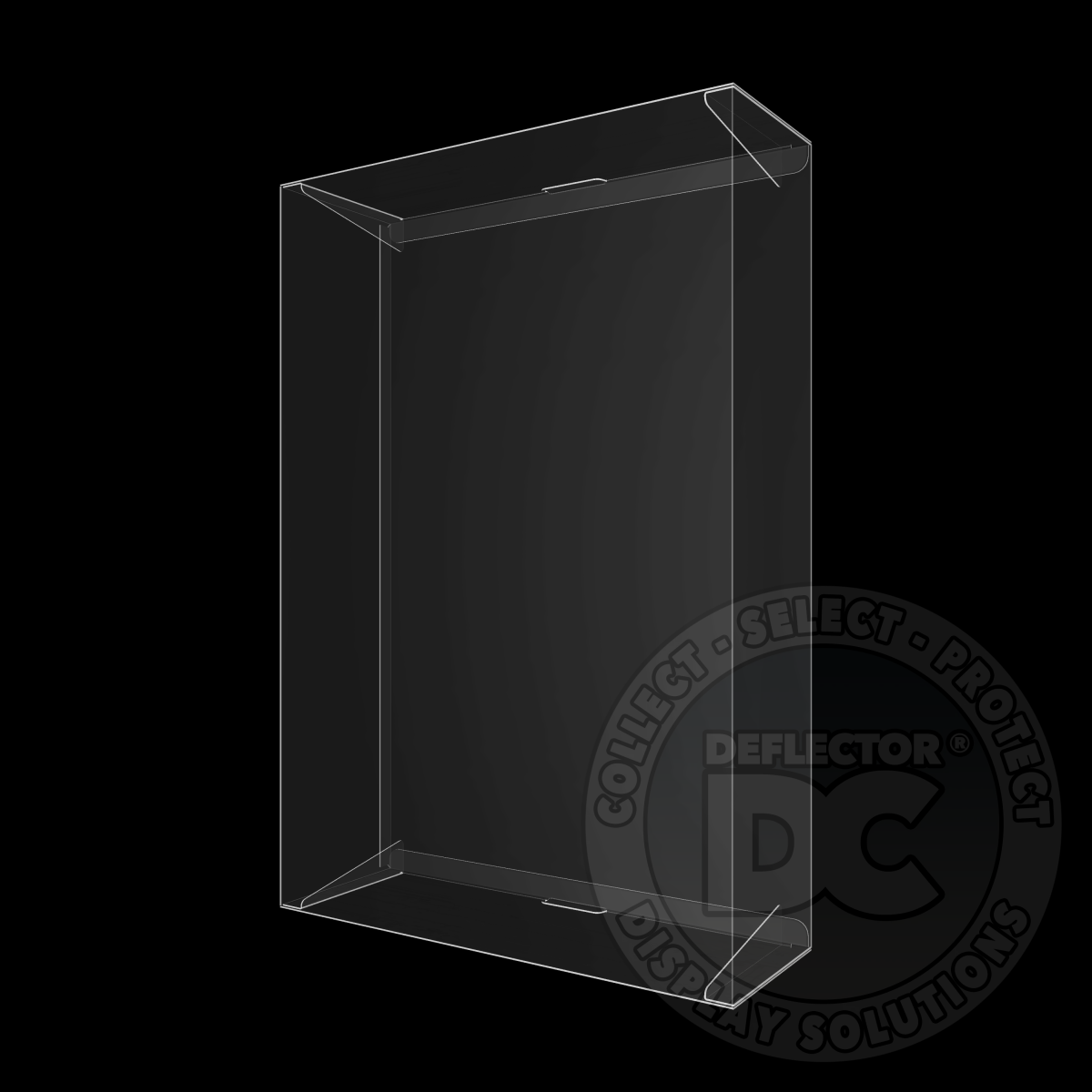 Dune (LJN) Action Figure Display Case Deluxe 600µm / Baron Harkonnen / Card Holder Folding Display Case