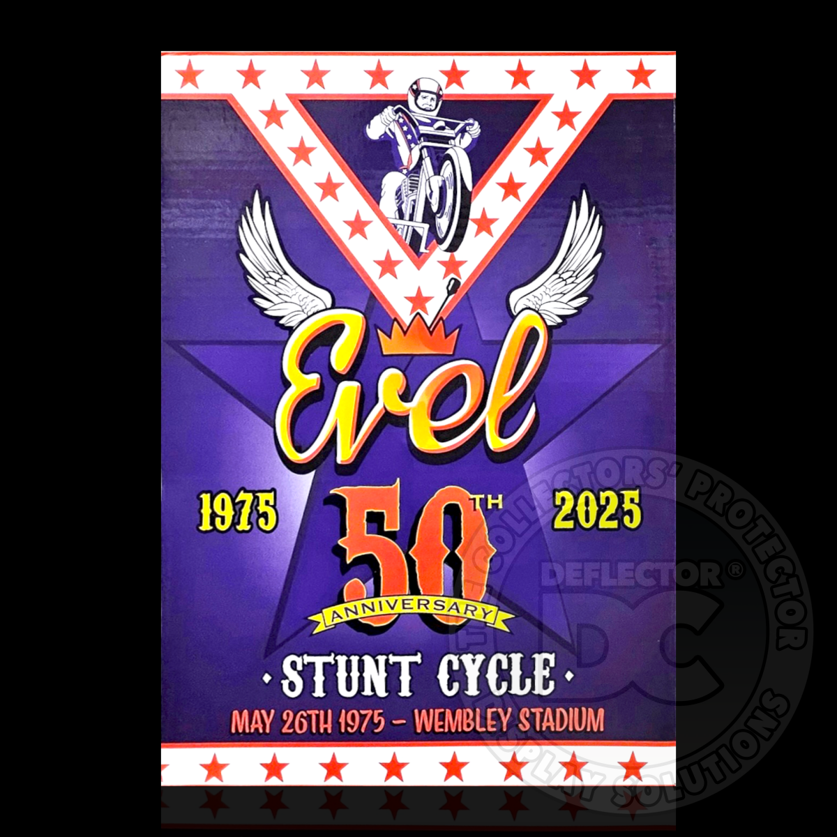 Evel Knievel Wembley 50th Anniversary Stunt Cycle Display