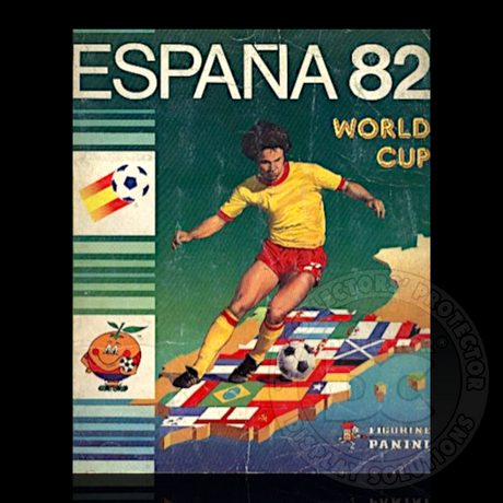 Football World Cup Sticker (Panini) Album Display Case