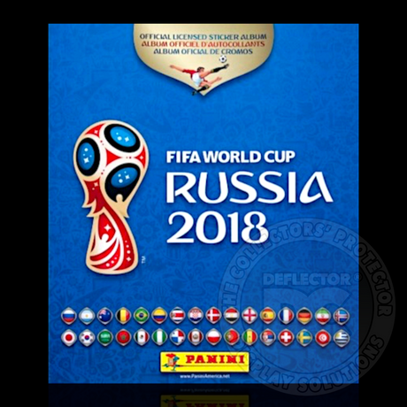 Football World Cup Sticker (Panini) Album Display Case