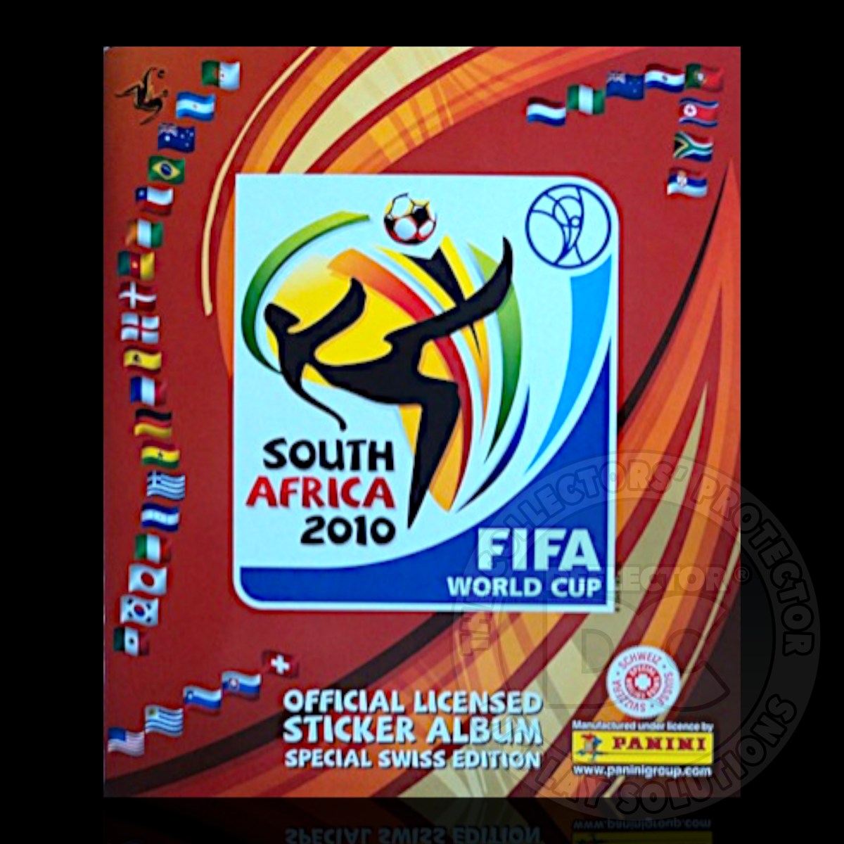 Football World Cup Sticker (Panini) Album Display Case