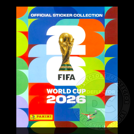 Football World Cup Sticker (Panini) Album Display Case