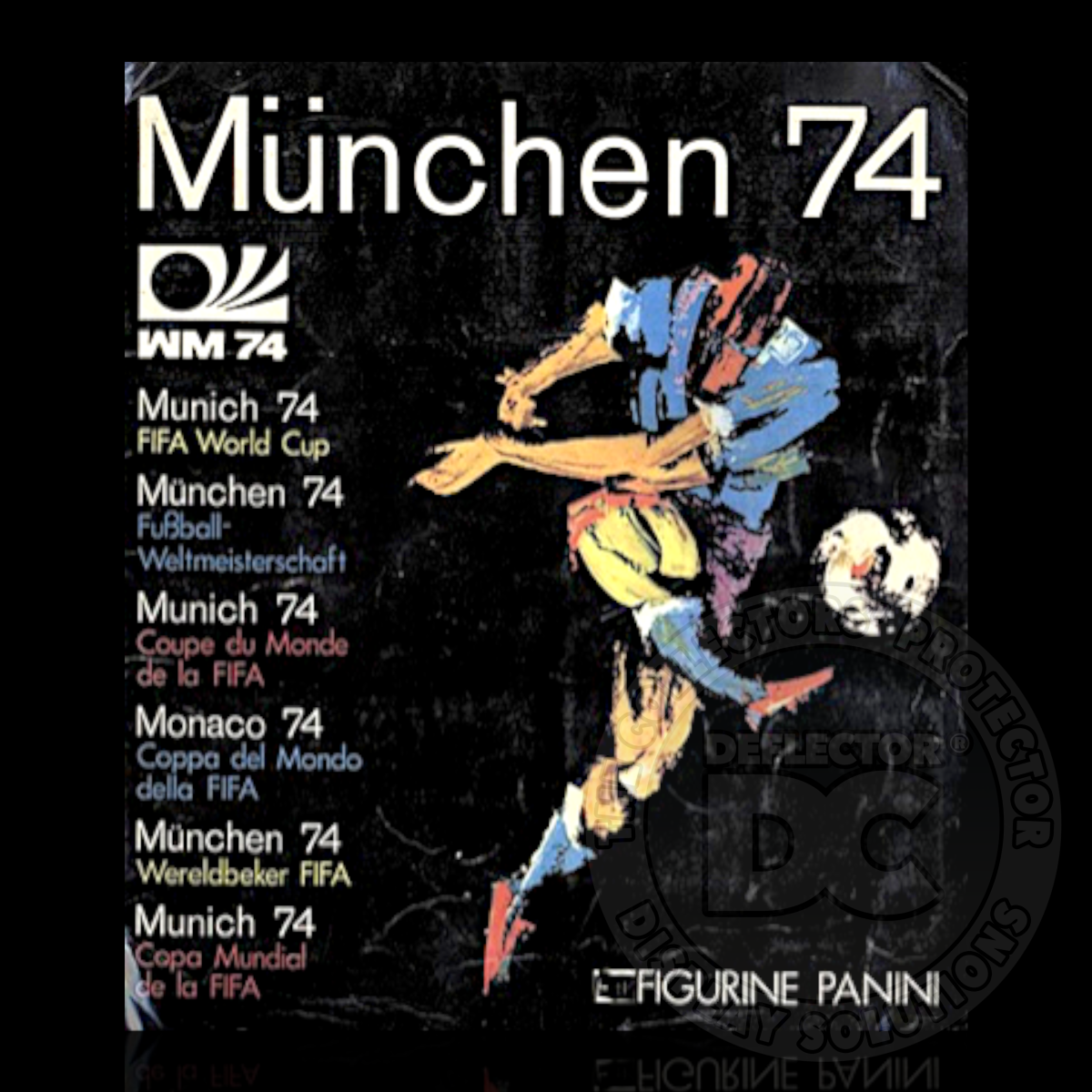 Football World Cup Sticker (Panini) Album Display Case