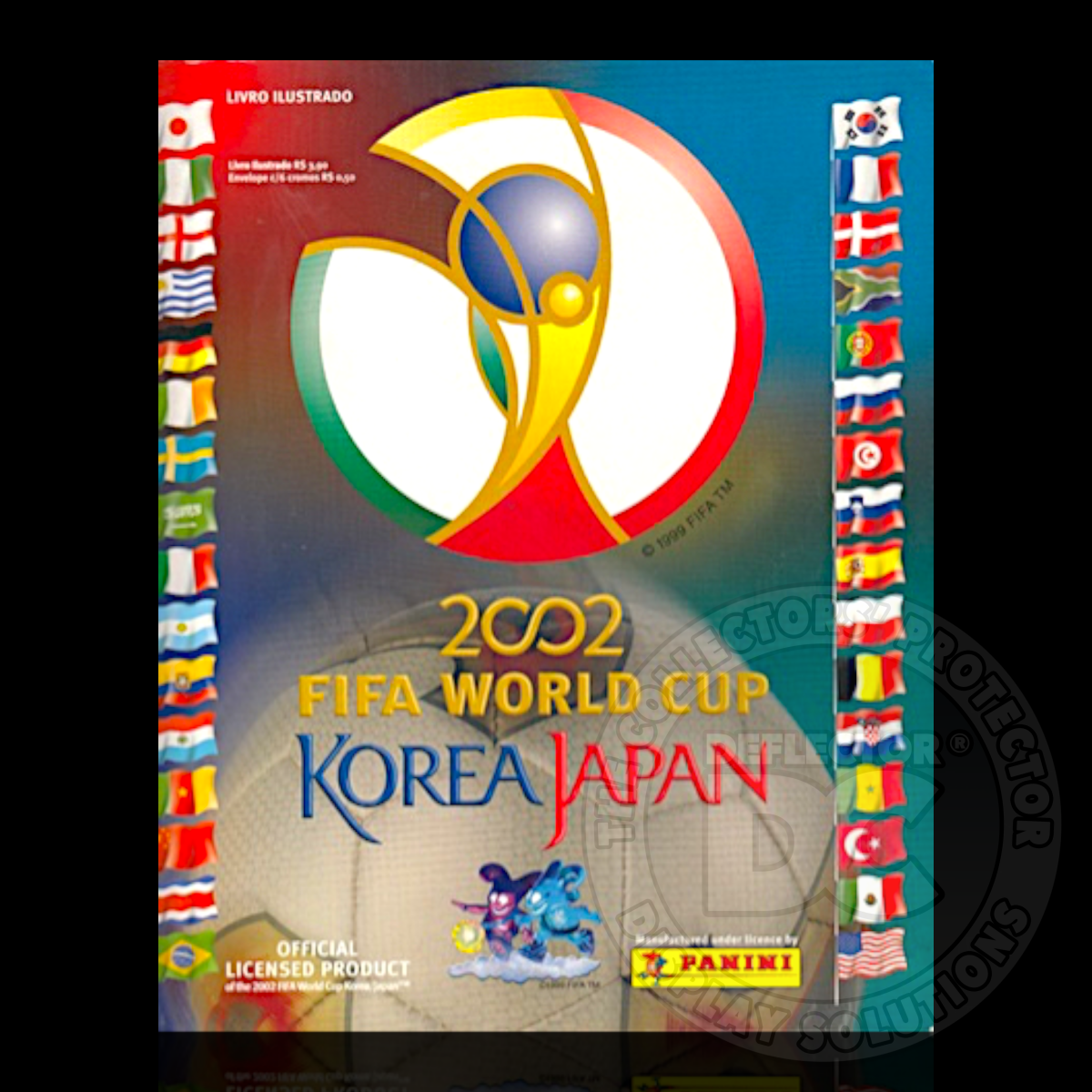 Football World Cup Sticker (Panini) Album Display Case