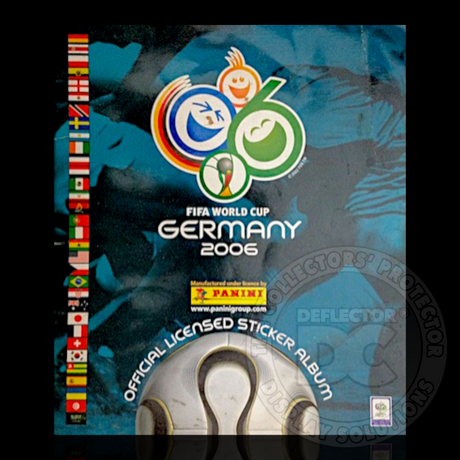 Football World Cup Sticker (Panini) Album Display Case