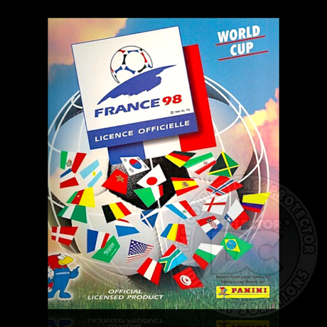 Football World Cup Sticker (Panini) Album Display Case