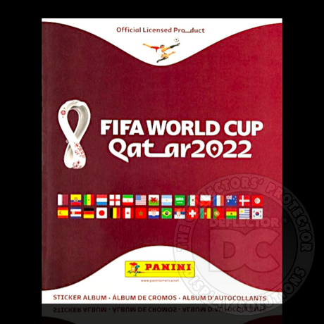 Football World Cup Sticker (Panini) Album Display Case