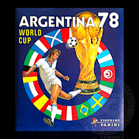 Football World Cup Sticker (Panini) Album Display Case