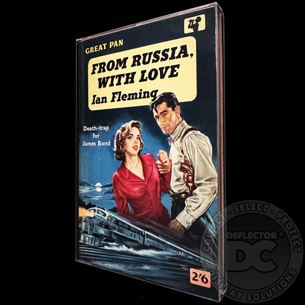 Russia Love First Edition (UK) Paperback Book Display Case