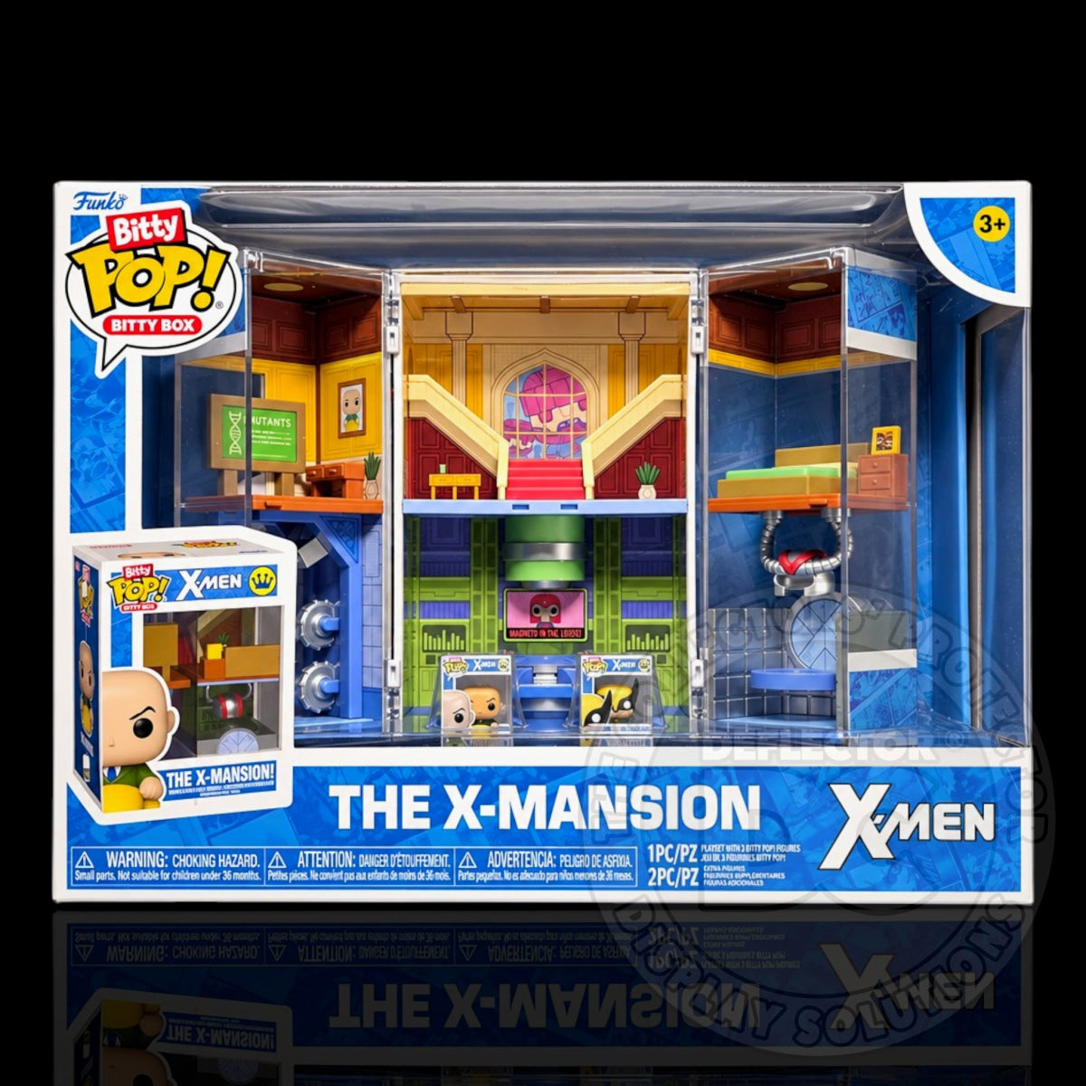 Funko Bitty Pop! X-Men The X-Mansion Display Case