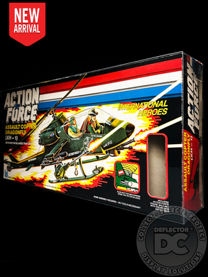 G.I. Joe Action Force Assault Copter Dragonfly X-H1 Display